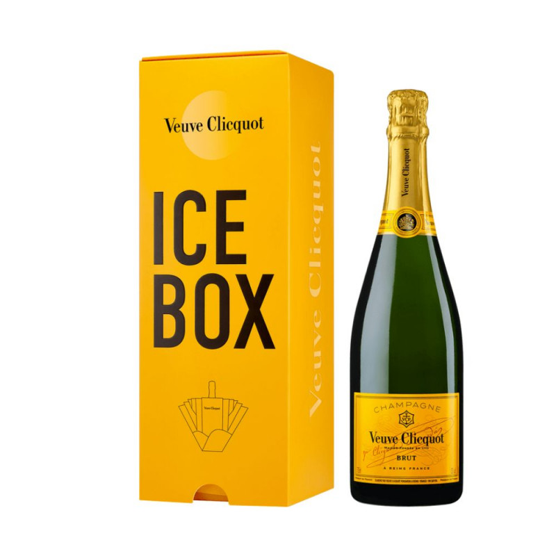 Champagne Veuve Clicquot Brut Cartucho Ice Box