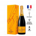 Champagne Veuve Clicquot Brut com Cartucho