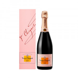Champagne Veuve Clicquot Rose com Cartucho